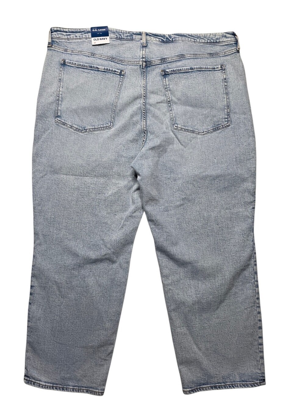 NWT Old Navy O.G. Loose High Rise Light Wash Jeans Women’s 28 Plus Size - Picture 2 of 8